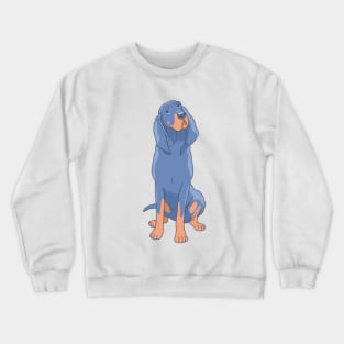 Black and Tan Coonhound Crewneck Sweatshirt